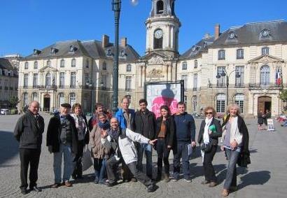 Rathausplatz in Rennes